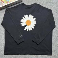 PEACEMINUSONE 花プリント 長袖カットソー 黒 2025年最新】ピースマイナスワン tシャツの人気アイテム - メルカリ