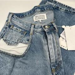 新品36【メゾンマルジェラ】Maison Margiela ストレートジーンズ