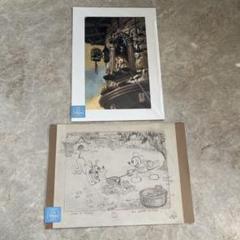 ディズニー アート展　鉛筆画 ミッキーマウス　ラプンツェル　原画のサムネイル