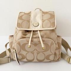 極美品 COACH リュック シグネチャー バッグパックF21928 楽天市場】コーチ COACH バッグ(バックパック/リュック