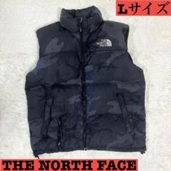 人と被らない❗️】thenorthface センターロゴヌプシベスト