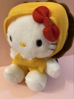 ハローキティ ジャングルシリーズ ぬいぐるみライオンオルゴール