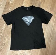 EXAMPLE TEE エグザンプル　Tシャツ　スーパーマンロゴ風