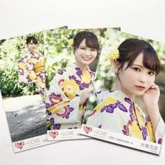 LOVE イコラブ 生写真 3種コンプ 夏祭り恋慕う 大場花菜 - メルカリ