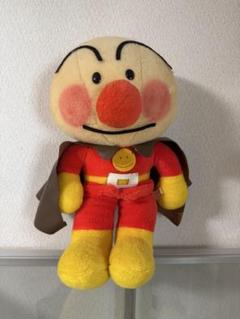 アンパンマン ぬいぐるみ マント　昭和レトロ　ビンテージ　レア　希少品　入手困難
