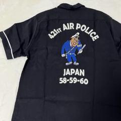 HOUSTON ヒューストン ボーリングシャツ AIR POLICE ブルドッグ HOUSTON ヒューストン ボーリングシャツ AIR POLICE ブルドッグ
