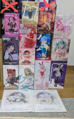 (最新含む)美少女プライズフィギュア＋アクリルスタンド 最新含む)美少女プライズフィギュア＋アクリルスタンド - メルカリ