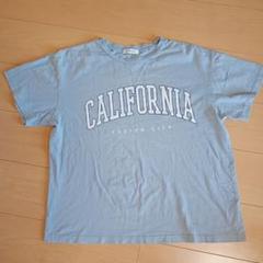 lovetoxic カリフォルニアTシャツ Lサイズ　ライトブルー　水色　半袖