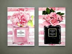 No.123木枠付きキャンバスアート　オマージュアート　香水アート　chance No.123木枠付きキャンバスアート オマージュアート 香水アート