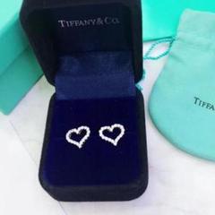 Tiffany & Co. ピアス(両耳用) ポーチ付き TIFFANY&Co. ティファニー ピアス ハードウェア ラージリンク