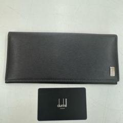 Dunhill ダンヒル 長財布 ブラック レザー - メルカリ