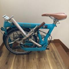 大人気！まとめ一覧 発送できますPEUGEOT BD-1青 プジョー折りたたみ自転車 自転車本体