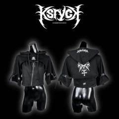 KRYclothing 「CHCH２」 ショート丈パーカ&インナーSET