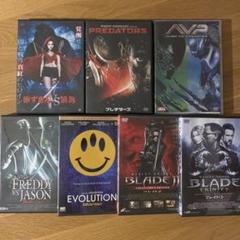 ホラーアクション映画など セル版DVD 7作品セット (ケース無し)