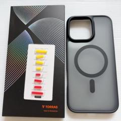 TORRAS iPhone 16 Pro Max用ケース　Magsafe 黒