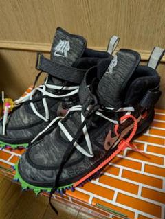 Off-White × Nike Air Force 1 Mid "Black"のサムネイル
