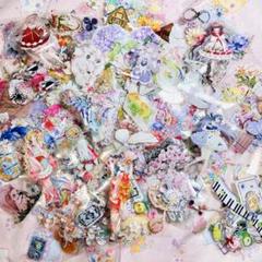 ♡No.7断捨離 海外マステ 600枚 人物 装飾 petテープ フレーク ♡