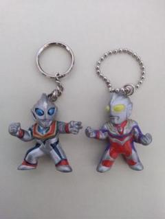 ウルトラマンフィギュアキーホルダーボールチェーン10体セット2012年