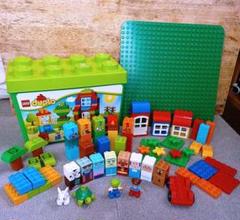 LEGOみどりのコンテナスーパーデラックス基礎板・アンパンマンおまけ