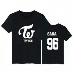 TWICE サナ　Tシャツ Mリストバンド ポップアップ限定チャーム　セット☺︎ TWICE サナ ツアー TシャツMサイズ SANA - メルカリ