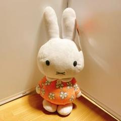 ミッフィー ぬいぐるみ おたんじょうび 花柄 グリーン 特大サイズ タイクレ限定 ミッフィー 特大サイズぬいぐるみ おたんじょうび 2022 あかい