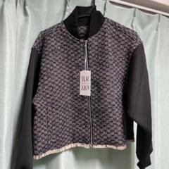 ANDREA&co ラメツイードブルゾン　新品・未使用 セットアップ対応商品】ファンシーラメツイードブルゾン | ANAYI