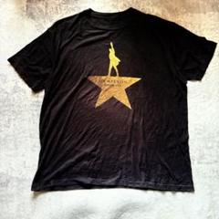 Hamilton Broadway ミュージカルTEE 黒 XLニューヨーク