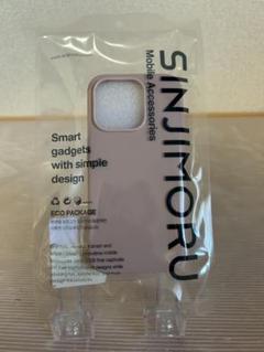 新品 SINJIMORU iPhone 15 Pro シリコンケース ピンク