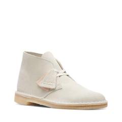 クラークス　デザートブーツ　White 26.5cm