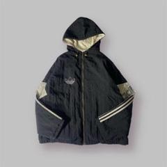 あのちゃん着用 90sアディダス ナイロンジャケット ブラック あのちゃん着用 90sアディダス ナイロンジャケット ブラック