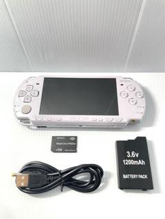 【動作品】 PSP-2000 ラベンダー・パープル(付属品あり)