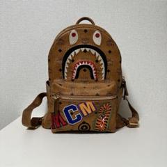 APE✖️MCMコラボリュック MCM×ア ベイシング エイプ24年春夏、“黄金のドラゴン