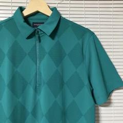 BURBERRY GOLF ハーフジップ 半袖ポロシャツ　バーバリーゴルフ