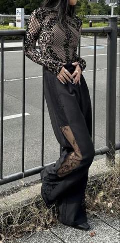 Lace design bodysuit | LVEU.（ラブユ.）