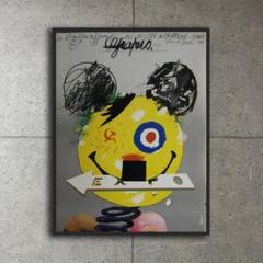 額装品 ミッキー Ｇ.Ｆ.（フランス グラピュス）MICKEY アートポスター 額装品 ミッキー G.F.（フランス グラピュス）MICKEY アート