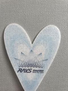 SnowMan 落下物　RAYS ハート SnowMan RAYS 銀テープハート 落下物送料 無料 通販