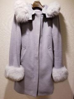 FENNEL.*˚‧53,000円の新品タグ付き.*フォックスファーコート.*˚ フォックスファーコート（レディース）: ダウンジャケット