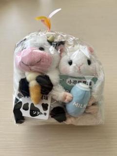 ソフト牛&ミルキー羊セット　ぬいぐるみ　1セット（2体） 小岩井農場 ソフト牛 ミルキー羊 ぬいぐるみセットの通販 by