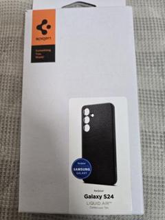 Spigen Galaxy S24 Liquid Air ケース ブラック
