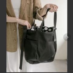 ✨極美品✨earPAPILLONNER トートバッグ L ダルメシアンか柄 ear PAPILLONNER 毎日使える ダルメシアン2WAYBAG BOOK M size