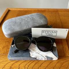 EVYAN 7285 711 c.100 ブラック サングラス770類似