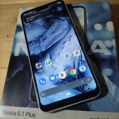 ジャンクスマホ　Nokia 6.1 Plus 本体 ホワイト