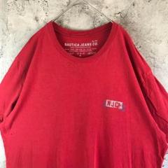Z979古着　Tシャツ レッド　バックプリント