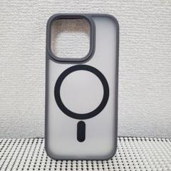 Siaincsy iPhone15 Pro ケース グレー Magsafe