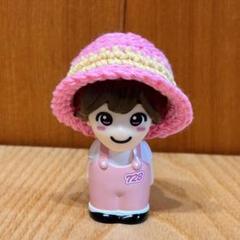 【なにわ男子 指人形 帽子】麦わら帽子 なにわ男子 指人形 麦わら帽子 オレンジ - メルカリ