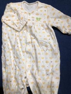 【美品・日本製】 赤ちゃんの城　ロンパース　　50-70㌢