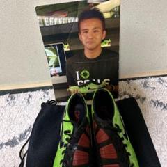 Nike サッカーシューズ グリーンサイン付き稲本潤一WORLDカップ Nike サッカーシューズ グリーンサイン付き稲本潤一WORLDカップ