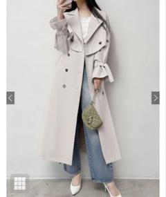 GRL 2wayケープセットコート　アイボリー GRL - GRL グレイル 2wayケープセットコート アイボリー
