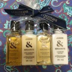 専用★ロクシタン★ホテルアメニティ　ジャスミン＆ベルガモット36点セット★ 水戸プラザホテル × L'OCCITANE】ジャスミンの香りに包まれる