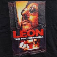 映画「LEON レオン」 BIGプリントTシャツ マチルダ黒⑨